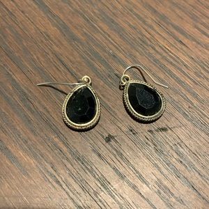 Black Dangle Earrings